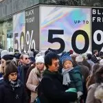 Black Friday total sales numbers over under