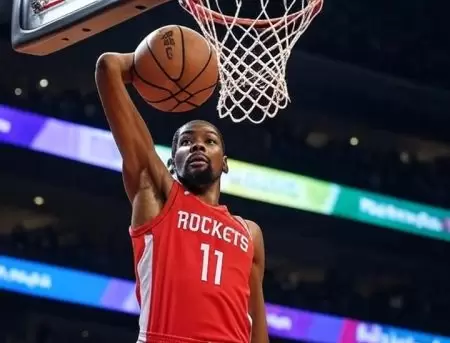 Kevin Durant with rockets