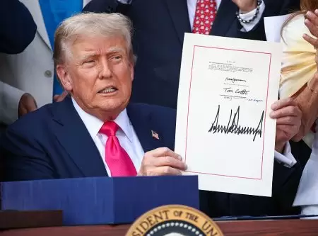signing of the one big beautiful bill