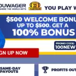 YouWager current bonus december 2021 - January 2022