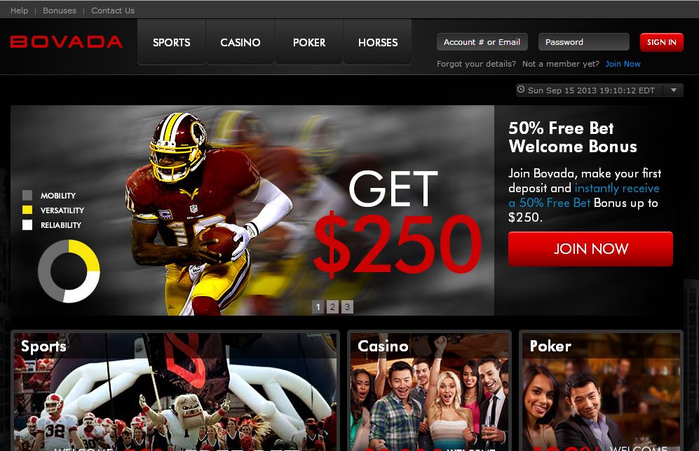 2013 Bovada Sportsbook review Online | Sportsbook Advisor