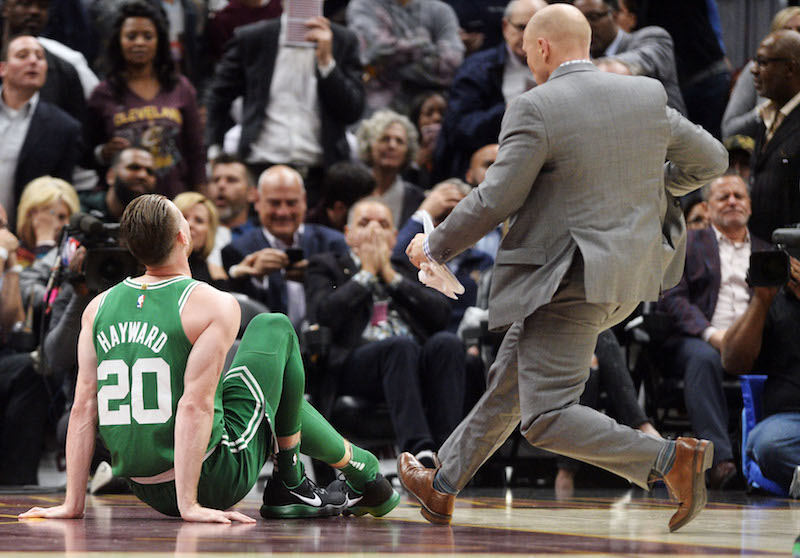 Celtics tumbles down futures board after Hayward injury