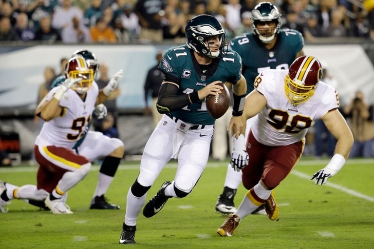 Carson Wentz scramble helped Eagles secure win over Redskins