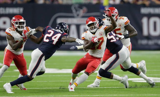 Chiefs and Texans Combined to scored 76 points Sunday night