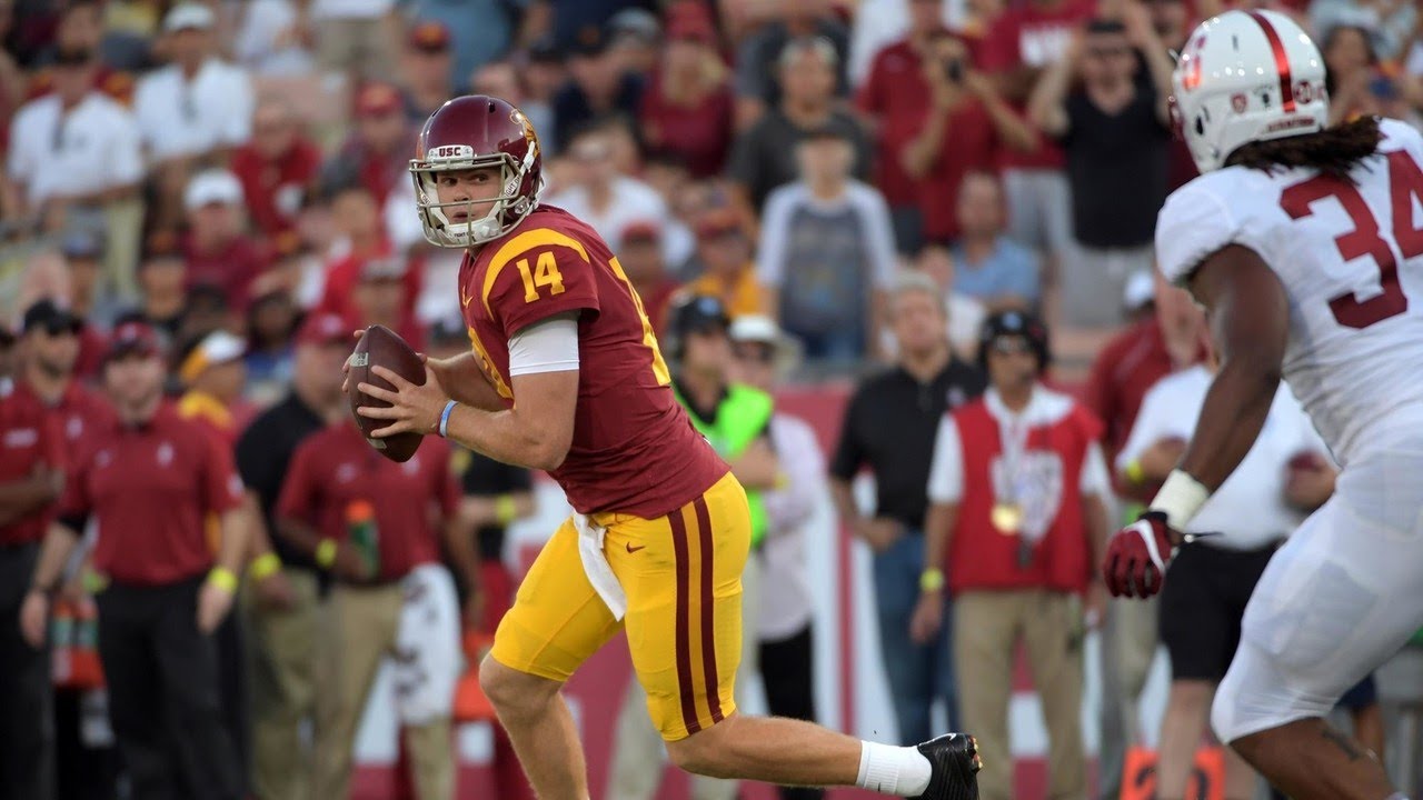 Sam Darnold looks to lead USC over Stanford in Pac-12 title game