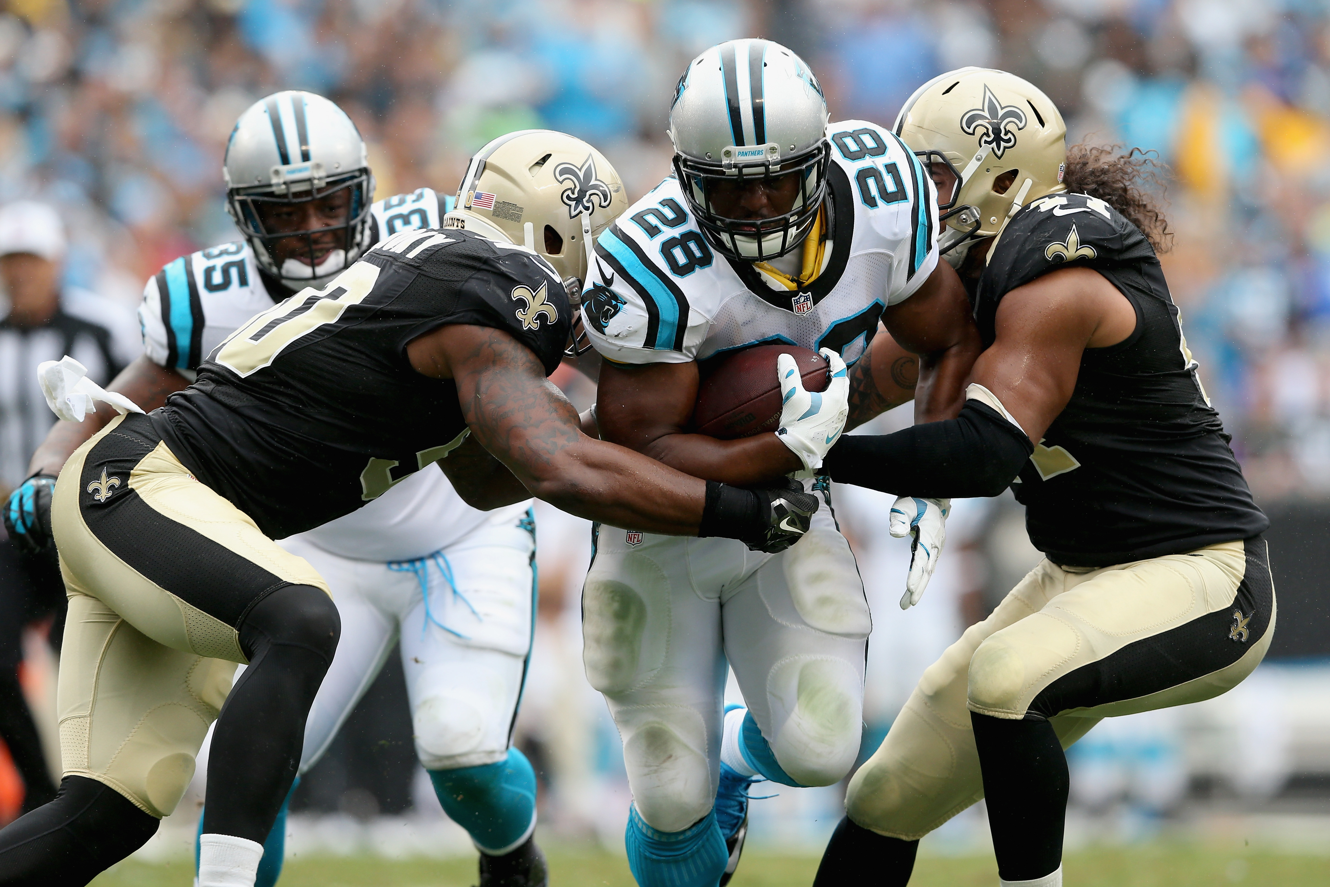 saints vs panthers 2017