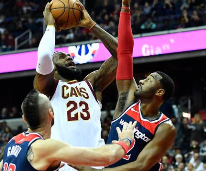 NBA Cavs vs Wizards