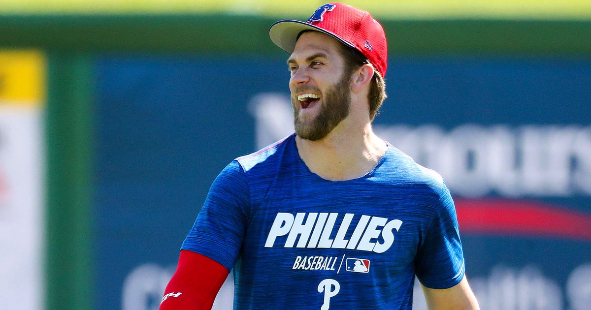 Harper in the Phillies preseason