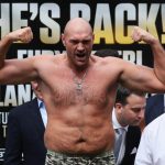 Fury weighs in heavy