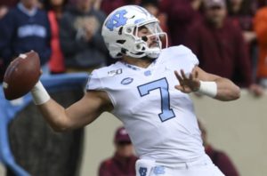 Sam Howell leads UNC at Va Tech in week 1 of 2021