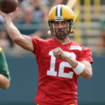 Rodgers in camp changes the point spread
