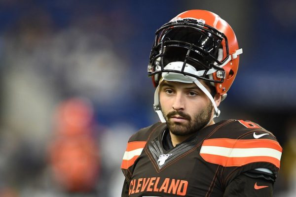 odds where baker mayfield will play next