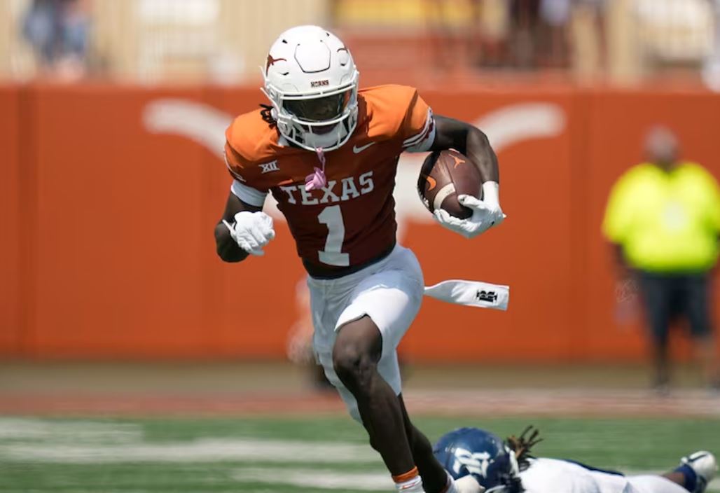 Texas WR Worthy NFL draft 2024