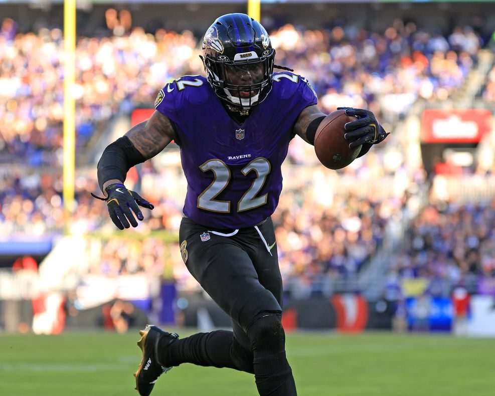 Derrick Henry rishing yards prop bet offering