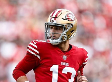 Brock Purdy total TD over under futures prop odds 2025