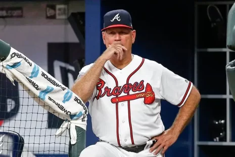 Atlanta manager Brian Snitker may be the next manager fired