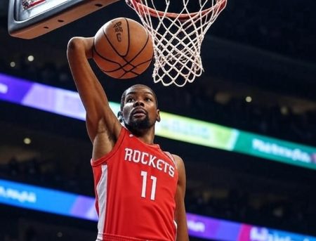 Kevin Durant with rockets