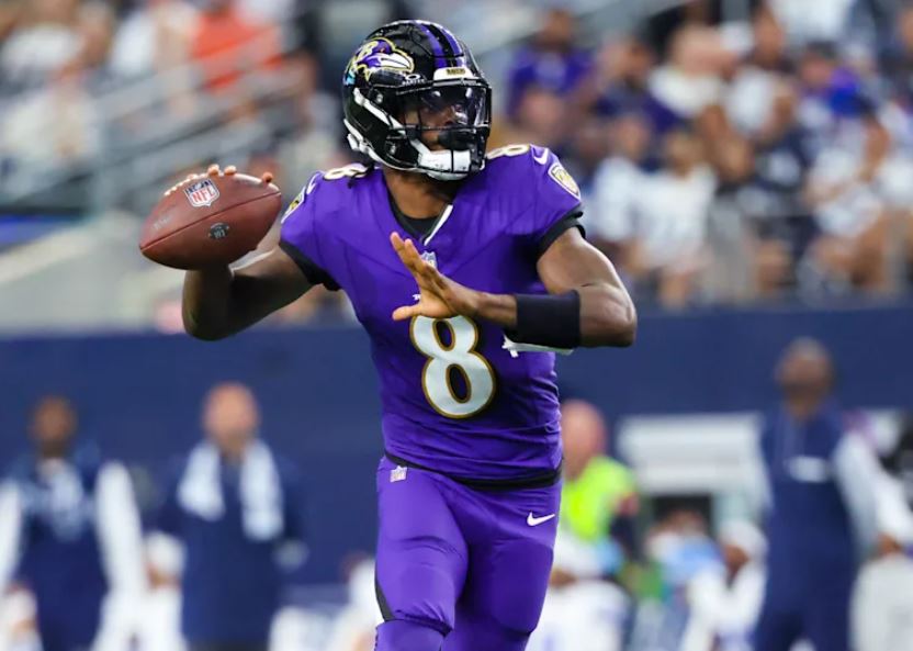 Lamar jackson betting props over unders yards and touchdowns 2025