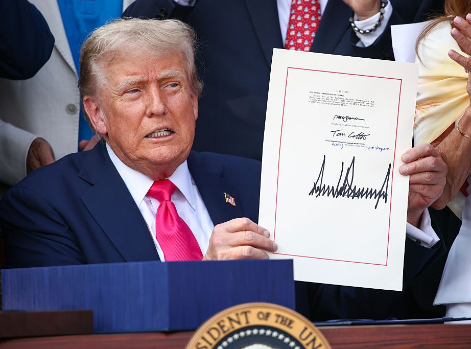 signing of the one big beautiful bill