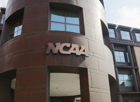 NCAA headquarters - NCAA concerned about prop bets in college sports