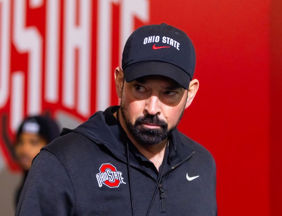 Ryan Day head coach of the Buckeyes