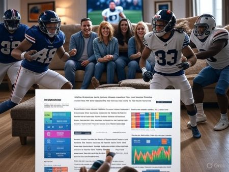 TV viewership and handle for the NFL early 2025