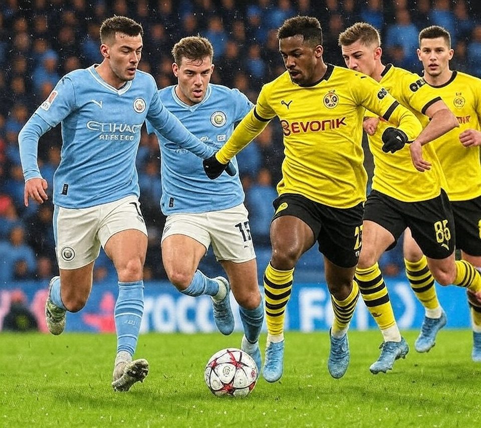 Manchester City vs Borussia Dortmund and other fixtures