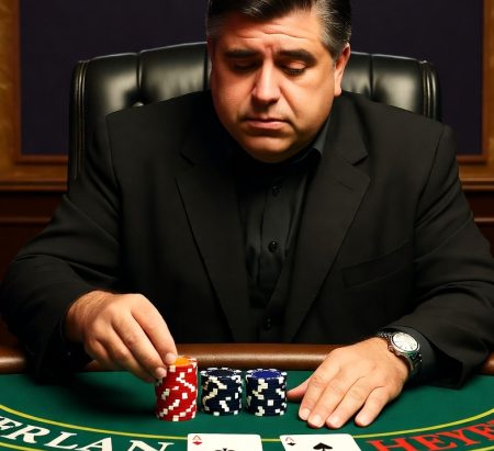Pritzker wins big at blackjack table