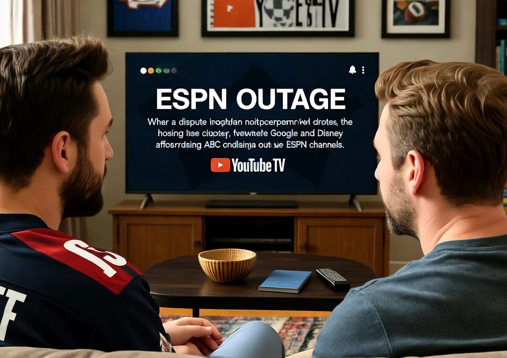 ESPN ABC Outage on Youtube TV
