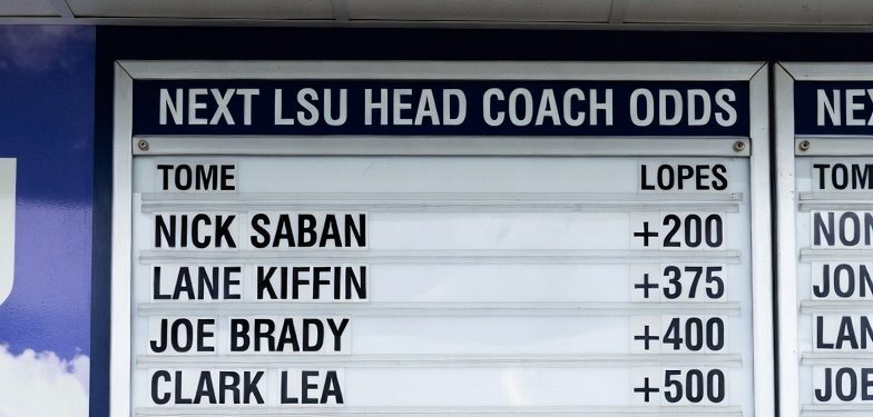 Next LSU Head Coach odds