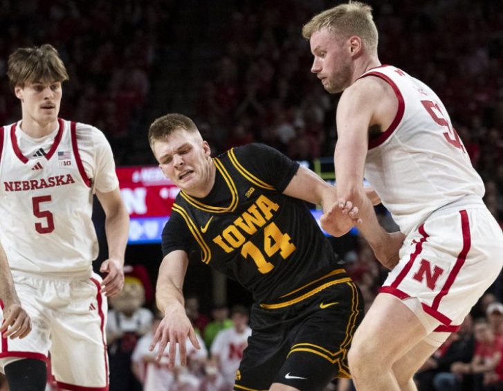 iowa vs nebraska in the sweet 16