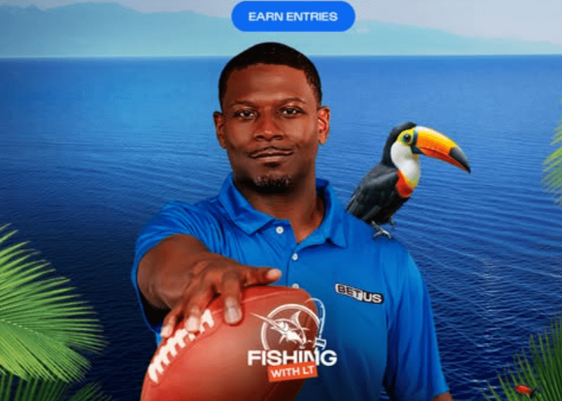 win a trip with Ladanian Tomlinson