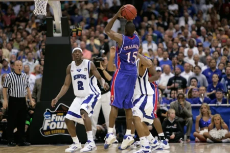 Mario Chalmers (Kansas) 2008 National Championship Game