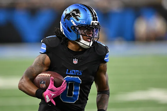 Jahmyr Gibbs, Detroit Lions - top 5 runnin backs 2025